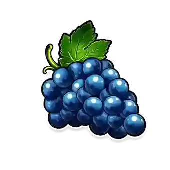 Grape symbol in the Shining Crown slot