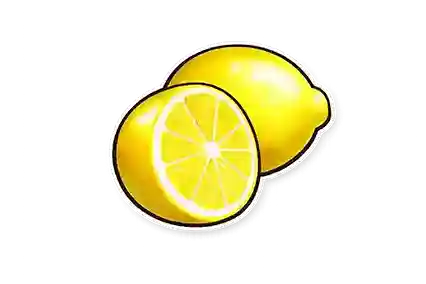 Lemon symbol in the Shining Crown slot