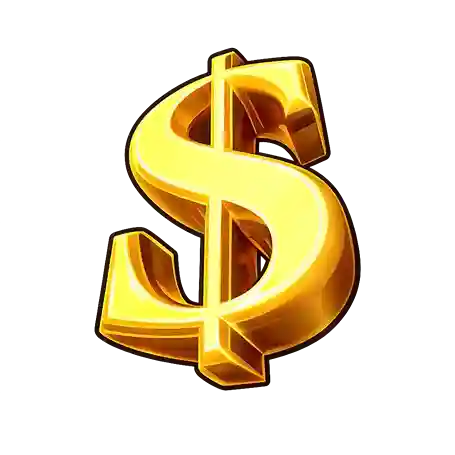 Dollar symbol in the Shining Crown slot