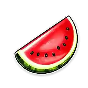 Watermelon symbol in the Shining Crown slot